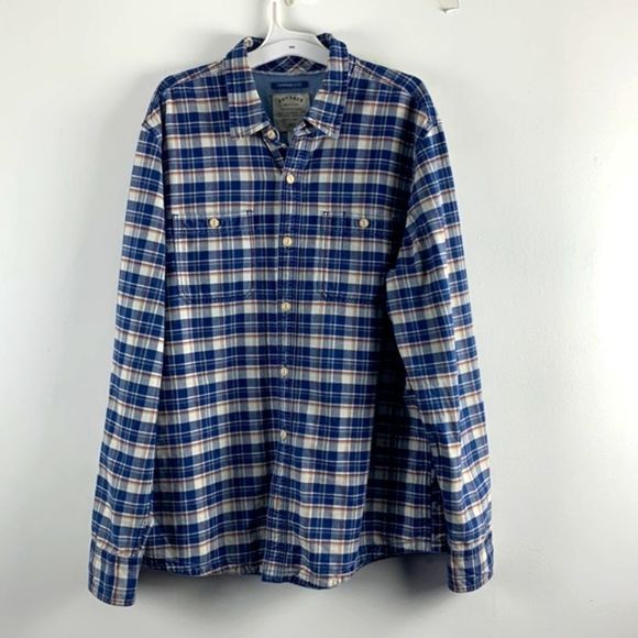 Fat Face Plaid Flannels  button down Large - Picture 1 of 6